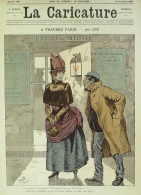 La Caricature 1885 N°307 Chasse à Courre Job De Freycinet Par Luque Pille Trock - Zeitschriften - Vor 1900