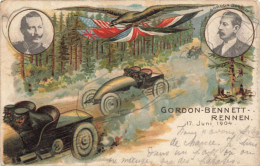 Rennen Course Gordon Bennett Juni 1904  Illustrateur - Andere & Zonder Classificatie