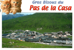 Gros Bisous Du Pas De La Casa Avec Chat - Andorra