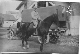 Armée Française  Camion 14-18 Avec Marquage N°10 - Guerra, Militares