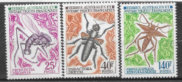 TAAF  N° 40 à 42  Neuf Sans Charnière Au 1/4 De La Cote - Unused Stamps