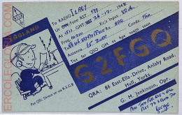 Ad9082 - GREAT BRITAIN - RADIO FREQUENCY CARD - England - 1948 - Radio