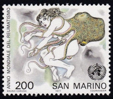 Anti Rheuma Year - 1977 - Unused Stamps
