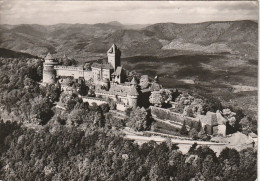 IN 1 - (67)  LE CHATEAU DU HAUT KOENIGSBOURG  - VUE AERIENNE  - 2 SCANS - Autres & Non Classés