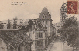 IN 4 - (68) LE FRONT DES VOSGES - MUNSTER -  EGLISE PROTESTANTE - 2 SCANS  - Munster