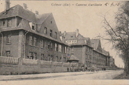IN 5 - (68) COLMAR  -  CASERNE D'ARTILLERIE  - 2 SCANS  - Colmar