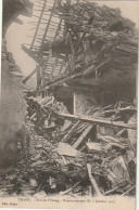 IN 5 - (68)  THANN - RUE DE L'ETANG - BOMBARDEMENT DU 7 JANVIER 1915  -  2 SCANS  - Thann