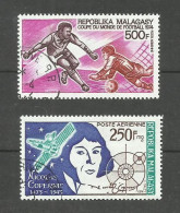 MADAGASCAR POSTE AERIENNE N°133, 134 Cote 4.75€ - Madagascar (1960-...)