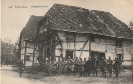 IN 6- (68)   WOLFERSDORF  -  MILITAIRES , SOLDATS - 2 SCANS  - Autres & Non Classés