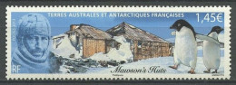 TAAF 2013  N° 647 **  Neuf MNH Superbe Base Antarctique Mawson Manchots Oiseaux Birds Faune Animaux - Unused Stamps