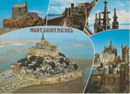 MULTIVUES  VOIR SCAN POUR ETAT   A CIRCULER - Le Mont Saint Michel