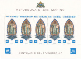 Centenary Of First San Marino Stamps - 1977 - Unused Stamps