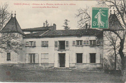 IN 9 - (69)  THEIZE  - CHATEAU DE LA PLATIERE , RESIDENCE DE LA CELEBRE CONVENTIONNELLE Mme ROLAND- 2 SCANS - Andere & Zonder Classificatie