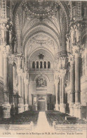 IN 9 - (69)  LYON - INTERIEUR DE LA BASILIQUE DE  NOTRE DAME DE FOURVIERE - VUE DE L'ENTREE -   2 SCANS - Lyon 5