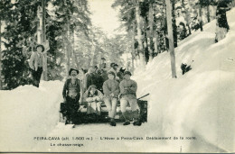 Peira Cava Chasse Neige Déblaiement De La Route - Autres & Non Classés