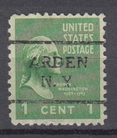 USA LOCAL Precancel/Vorausentwertung/Preo From NEW YORK - Arden - Type: 708 - Préoblitérés