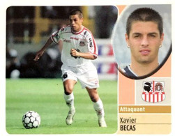 14 Xavier Becas - AC Ajaccio - Panini France Foot 2003 Sticker Vignette - Franse Uitgave