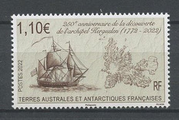 TAAF 2022 N° 998 ** Neuf MNH Superbe  Bateau Voilier Sailboat Archipel îles Des Kerguelen - Nuevos