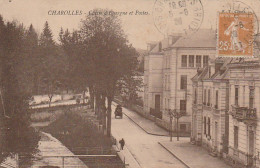 IN 13 - (71)  CHAROLLES - CAISSE D' EPARGNE ET POSTES   - 2 SCANS - Charolles