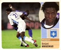 28 Benjani Mwaruwari - AJ Auxerre - Panini France Foot 2003 Sticker Vignette - Edition Française