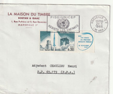1966, De Marseille Par Militär S.P. 69.179 - Cartas & Documentos
