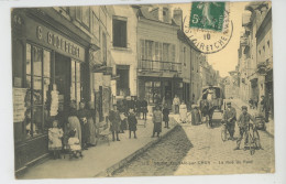 Delcampe - SAINT AIGNAN SUR CHER - La Rue Du Pont - Saint Aignan