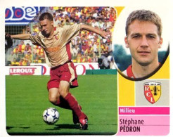 94 Stéphane Pédron - RC Lens - Panini France Foot 2003 Sticker Vignette - Edizione Francese