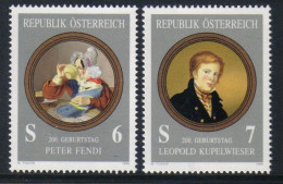 Austria - Oostenrijk 1996 P. Fendi & L. Kupelwieser  Bicentenary Y.T. 2011/2012  ** - Neufs