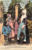 D8175 Jeunes Filles Et Enfants De Plougastel Daoulas - Plougastel-Daoulas