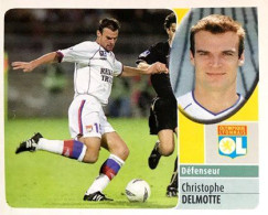 118a Christophe Delmotte - Olympique Lyonnais - Panini France Foot 2003 Sticker Vignette - French Edition