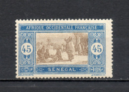 SENEGAL  N° 64  NEUF AVEC CHARNIERE COTE  2.00€  MARCHE INDIGENE - Ungebraucht