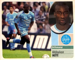 131 Abdoulaye Meïté - Olympique De Marseille - Panini France Foot 2003 Sticker Vignette - French Edition