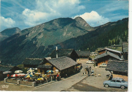 IN 20 - (74) LES LINDARETS - VUE D'ENSEMBLE DU VILLAGE - LA CREMAILLERE ET LA POINTE DE LA CHAVACHE -  2 SCANS  - Andere & Zonder Classificatie