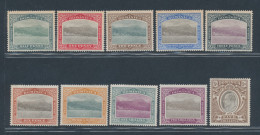 1903-07 Dominica, Stanley Gibbons N. 27/36, Serie Di 10 Valori, MH* - Altri & Non Classificati