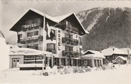 IN 21 - (74)  MORZINE - HOTEL ET TAVERNE DE PARIS - SOUS LA NEIGE  - 2 SCANS  - Morzine