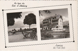 IN 22 - (74) SEVRIER - LE CRET JOLI  -HOTEL - TERRASSE -   2 SCANS  - Other & Unclassified