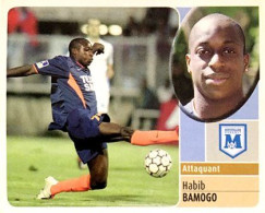 166 Habib Bamogo - Montpellier Herault SC - Panini France Foot 2003 Sticker Vignette - Edizione Francese