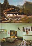 IN 22 - (74)  SAMOENS  -VERCLAND - " LA PEPINIERE "  MAISON D'ENFANTS  - CARTE COULEURS -   2 SCANS  - Samoëns