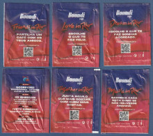 Buondi, Portugal 2024 - Rock In Rio, Lisboa 2024 -||- Série Complète 5 Sachets Vides - Sugars