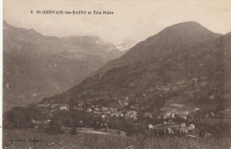 IN 24-(74) SAINT GERVAIS LES BAINS ET TETE NOIRE  - 2 SCANS - Saint-Gervais-les-Bains