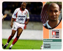 193a Sammy Traoré - OGC Nice - Panini France Foot 2003 Sticker Vignette - French Edition