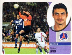 197 Lionel Letizi - Paris Saint Germain - Panini France Foot 2003 Sticker Vignette - French Edition