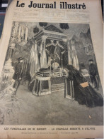 JOURNAL ILLUSTRE 94 /FUNERAILLES CARNOT /CHAPELLE A L ELYSEECASIMIR PERIER - Magazines - Before 1900