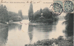 IN 25 -(75) BOIS DE BOULOGNE - LAC SUPERIEUR - 2 SCANS - Parks, Gardens