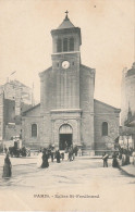 IN 26 - (75) PARIS  - EGLISE SAINT FERDINAND - PAROISSIENS  - 2 SCANS  - Kerken