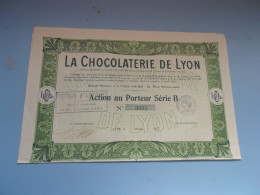 LA CHOCOLATERIE DE LYON (1923) - Otros & Sin Clasificación