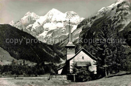 12640283 Kandersteg BE Engl Kath Kirche Mit Bluemlisgruppe Kandersteg - Other & Unclassified