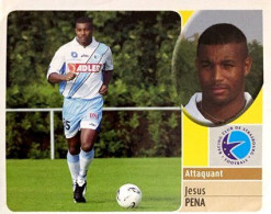 266 Jesus Pena - RC Strasbourg Alsace - Panini France Foot 2003 Sticker Vignette - Franse Uitgave