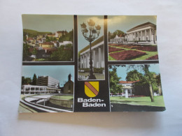 BADEN BADEN ( ALLEMAGNE GERMANY ) BADER NEUES SCHLOB  KURHAUS NEUES KURMITTELHAUS TRINKHALLE KURGARTEN - Baden-Baden