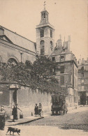 JA 2 (75) PARIS - L ' EGLISE NOTRE DAME DES BLANCS MANTEAUX - VOITURE HIPPOMOBILE - 2 SCANS - Eglises